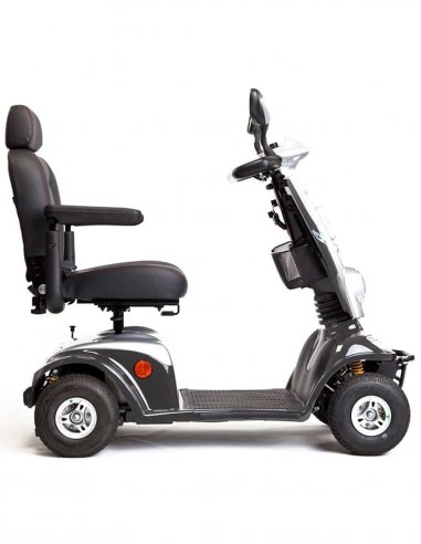 Côté gauche du scooter électrique pour senior Kymco Midi XL en Gris