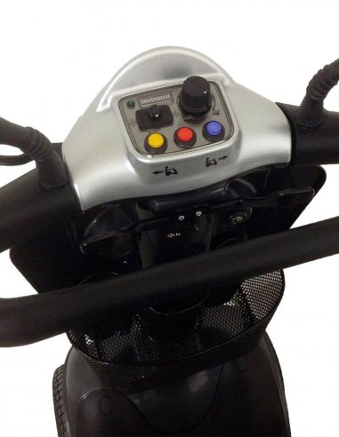 Tableau de bord du scooter PMR médical handicapé Kymco Healthcare Midi XL en Gris