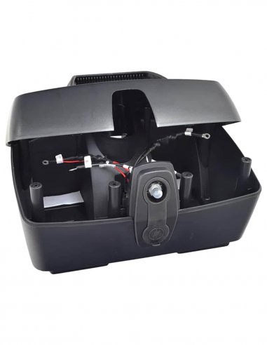 Grand bloc-batterie ouvert sans batterie pour Pride GoGo Elite Traveller Plus, Mobilae Adventure, Practicomfort Beaufort 5 et 6