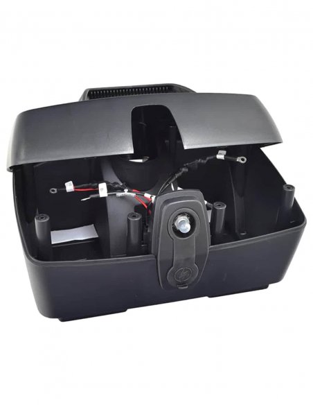 Grand bloc-batterie ouvert sans batterie pour Pride GoGo Elite Traveller Plus, Mobilae Adventure, Practicomfort Beaufort 5 et 6