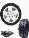 Jante et pneu pour scooter : Mobilae Deluxe L et XL, Pride XL130 et XL140, Sovrana Albatros, Practicomfort Hurricane 25 et 30