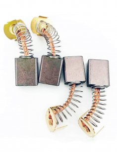 Quatre brosses carbone, balais charbon et brosses moteur pour le scooter Pride XL 130