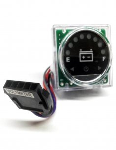 Fiche de jauge de batterie pour scooter Pride GoGo Elite, Victory DX, XL130, XL140, Sovrana, Mobilae, et Praciticomfort 2
