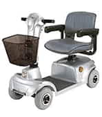 Scooter &eacute;lectrique pour handicap&eacute; et mobilit&eacute; r&eacute;duite Rob&eacute; M&eacute;dical Ego Persona HS 360 en gris