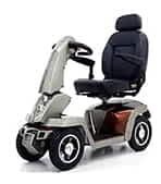 Scooter &eacute;lectrique de mobilit&eacute; r&eacute;duite Shoprider 9AS en gris