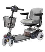 Scooter &eacute;lectrique handicap&eacute; et de mobilit&eacute; r&eacute;duite Shoprider 777 en gris