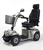 Scooter &eacute;lectrique de mobilit&eacute; r&eacute;duite et handicap&eacute; Vermeiren Ceres 4 Deluxe en gris