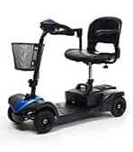 Scooter &eacute;lectrique handicap&eacute; et de mobilit&eacute; r&eacute;duite Vermeiren Venus 4 en bleu